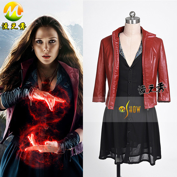 漫之秀復仇者聯盟2 緋紅女巫猩紅女巫 scarlet witch cosplay服裝