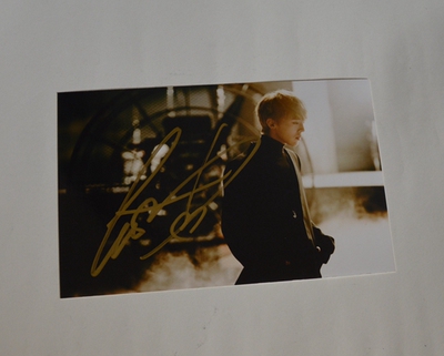 bigbang 权志龙 gd 亲笔签名 最新6寸宣传照h 权志龙签名照a