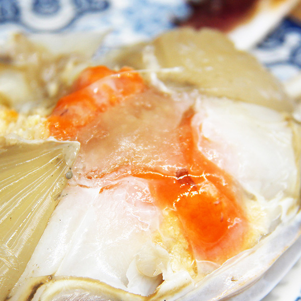 舟山野生红膏炝蟹秘制呛蟹咸梭子蟹螃蟹350g醉蟹海鲜区域4只包邮