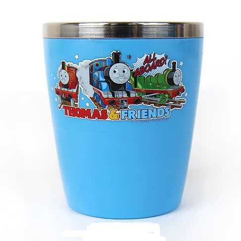 韩国thomas 托马斯 不锈钢内胆水杯 儿童水杯 儿童 餐具