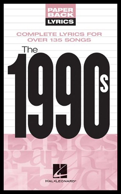 【预订】the 1990s: complete lyrics for over 135 songs