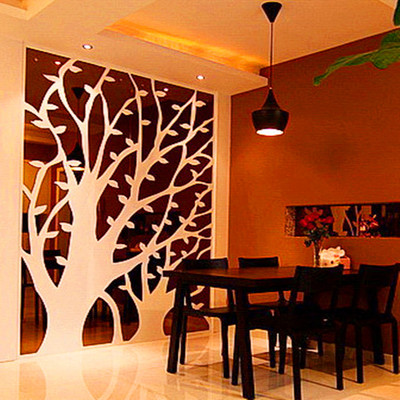 奥松板雕花 玄关 通花板 雕花板 屏风隔断 镂空板 电视墙背景墙