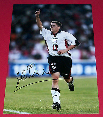 代购 迈克尔欧文亲笔签名照片 英格兰国家队 利物浦