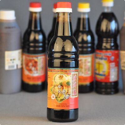 【政容食品】新加坡进口 广祥泰 鸡饭老抽 640ml