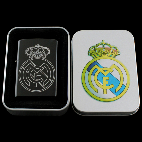 real madrid皇馬皇家馬德里隊徽logo周邊球迷禮物打火機lighter