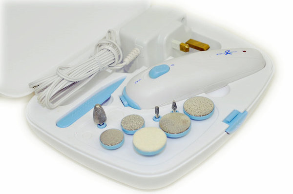 英国body充电式电动修甲器 婴儿磨甲器去死皮灰指甲指甲抛光器