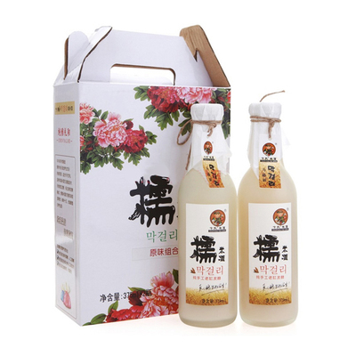 卞氏糯米酒 礼盒装 原味 原味 纯手工老缸发酵 375ml*2