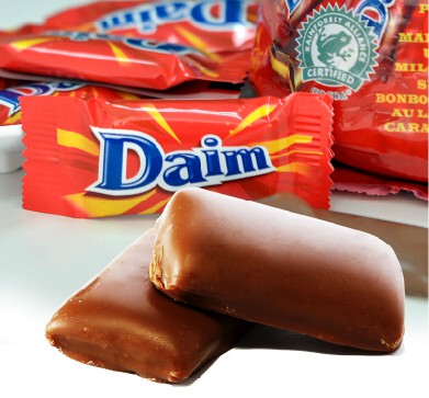 送冰袋 瑞典代购daim黛姆焦糖巧克力 婚庆结婚喜糖 500g散