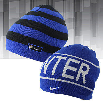 14-15赛季国际米兰足球冷帽 国米球迷纪念冬季保暖针织毛线帽子