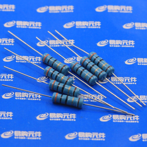 22r 0.22欧 3w金属膜电阻 误差1% 直插五色环 10支