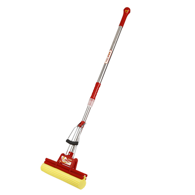 好媳妇 胶棉拖把 27cm海绵地拖 挤水拖把伸缩拖把包邮买1送2包邮