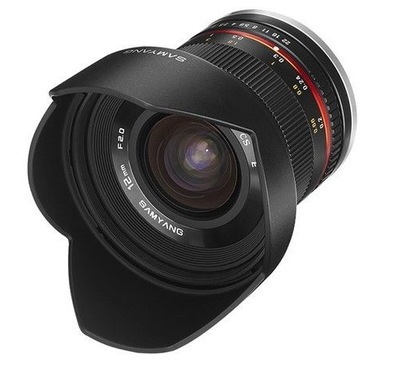 Samyang三阳12mm f2.0 NCS CS超广角微单镜