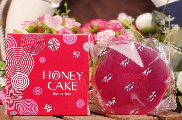 [FAN]台灣代購資生堂HONEY CAKE潤紅蜂蜜香皂 /透明袋裝