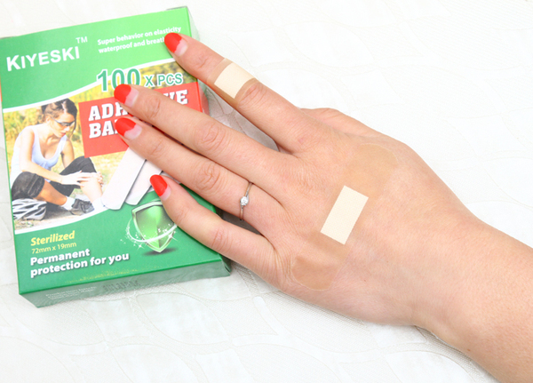 透气防水创可贴 灭菌止血ok绷 100片包邮买2盒送2盒-淘宝台湾,万能的