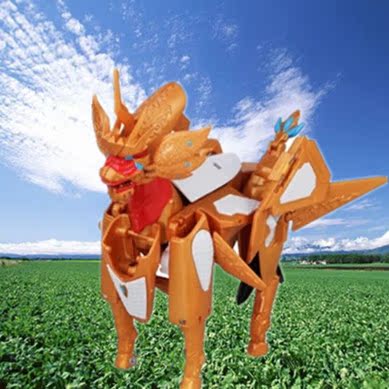 正版神兽金刚天神地兽玩具金火麟金刚天神变形机器人金刚雪羚羊