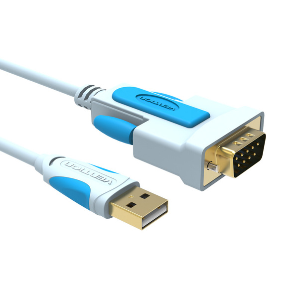 s-232九针串口线威迅 usb转串口线 9针串口转usb 工业级 usb转r