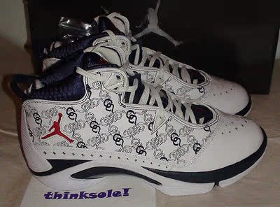 美国代购 乔丹air jordan melo m5安东尼5代篮球鞋 背架奥运款