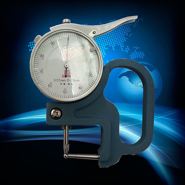 01mm机械测厚规管壁测厚表测厚仪壁厚表