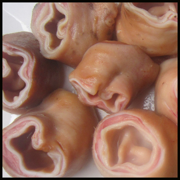 新鲜羊耳根 新鲜羊耳窝 新鲜羊耳朵 补钙佳品 狗狗宠物磨牙 500克