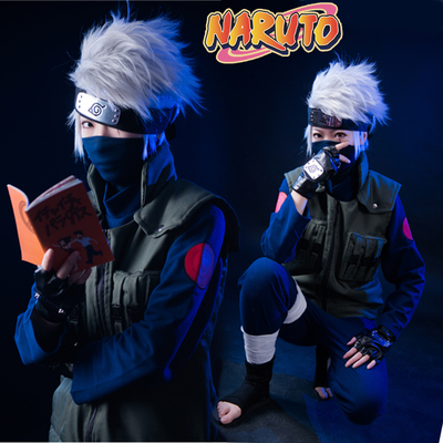 《主宰者》 火影忍者 旗木卡卡西 上忍服cosplay 动漫服装 现货
