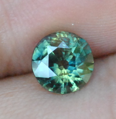 天然蓝宝石裸石 彩色宝石 好火彩 胜彩钻 lj1714