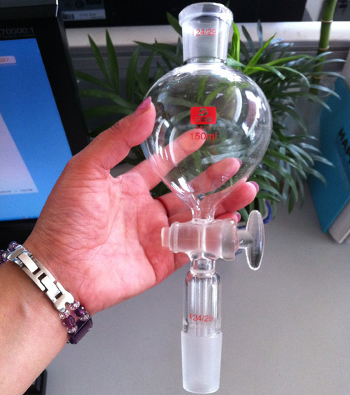 三爱思球形分液漏斗150ml/24*24 具玻璃活塞