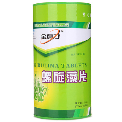 金奥力牌三达紫光螺旋藻片 0.25g/片*1000片