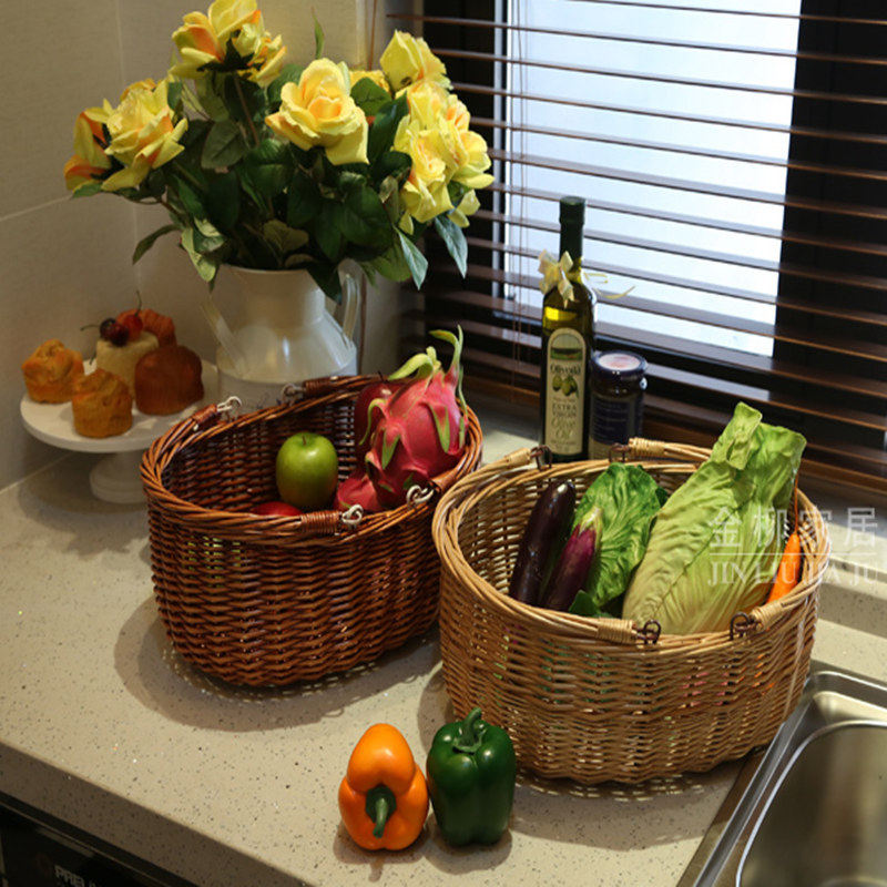 当年奶奶最爱编的藤编篮,现在竟成为年轻人争着买买买的收纳篮! 当年奶奶最爱编的藤编篮,现在竟成为年轻人争着买买买的收纳篮!