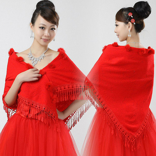 孕妇红色婚纱 韩版(3)