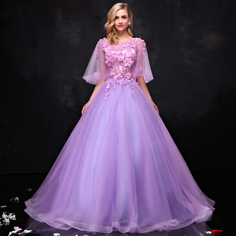紫色婚纱(3)