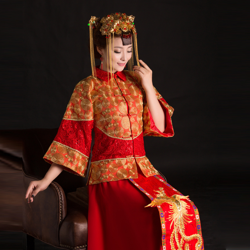 婚纱礼服_中国古装婚纱礼服图片