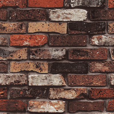 3d立体复古怀旧仿砖纹砖块砖头墙纸餐厅咖啡馆酒吧文化石红砖壁纸