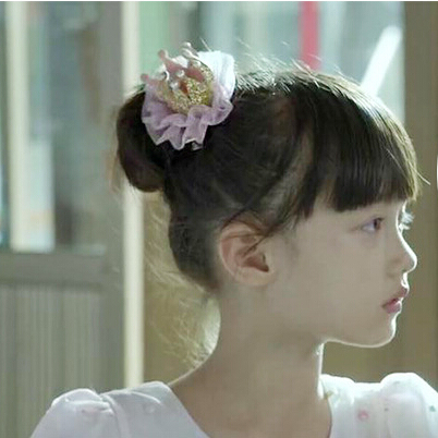 开饰乐虎妈猫爸罗茜茜蕾丝边皇冠边夹发夹顶夹儿童发饰宝宝头饰
