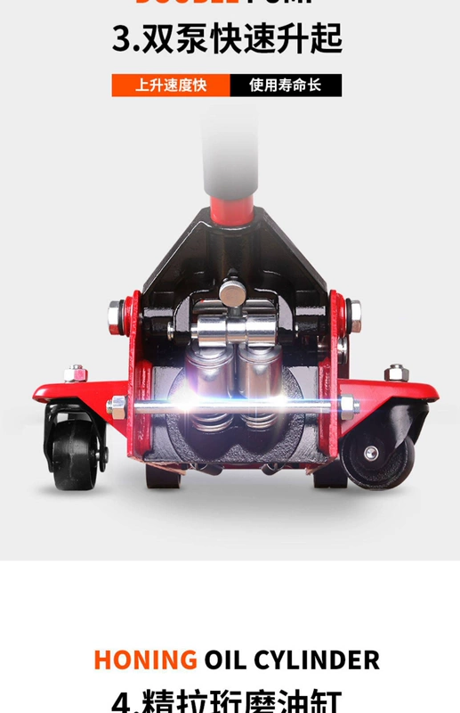 Dụng cụ thay lốp xe ngang dọc thủy lực 2 tấn 3 tấn dùng cho xe địa hình chuyên dụng trên xe địa hình - Dụng cụ thủy lực / nâng