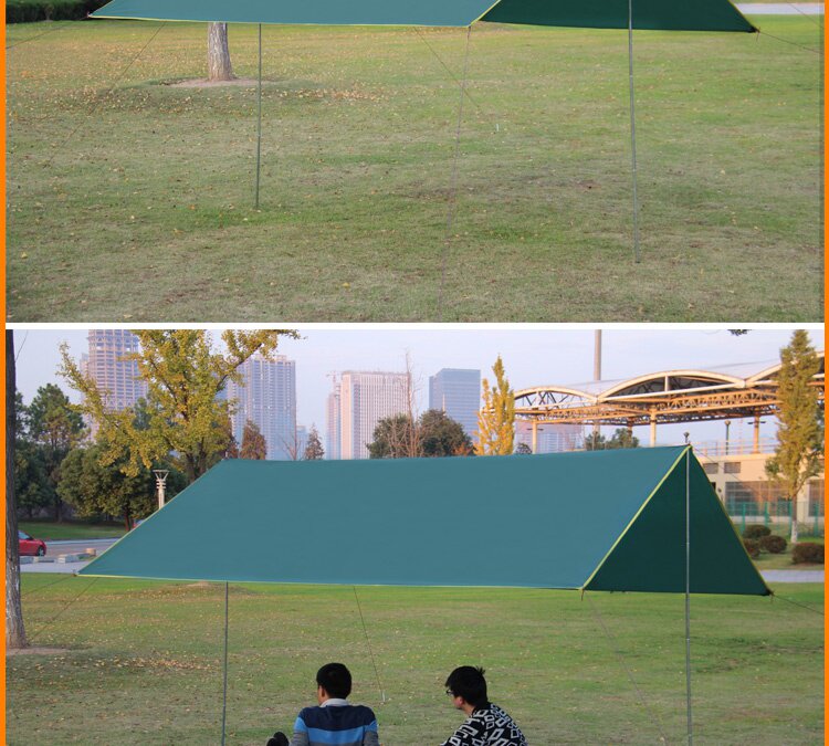 Упаковка угол 。野营席野潮w地户外超大布防*餐垫300式地布天幕户外牛津300 OTHER