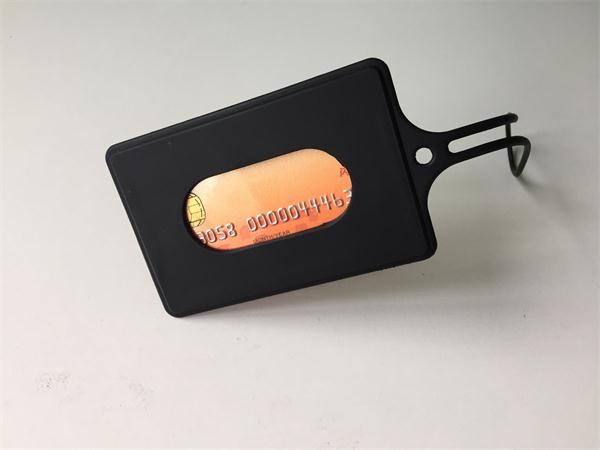 Thẻ điều khiển truy cập bằng silicon sáng tạo Thẻ xe buýt Hộp đựng thẻ tài liệu Thẻ ăn uống Thẻ xe buýt Bộ thẻ giao thông - Hộp đựng thẻ