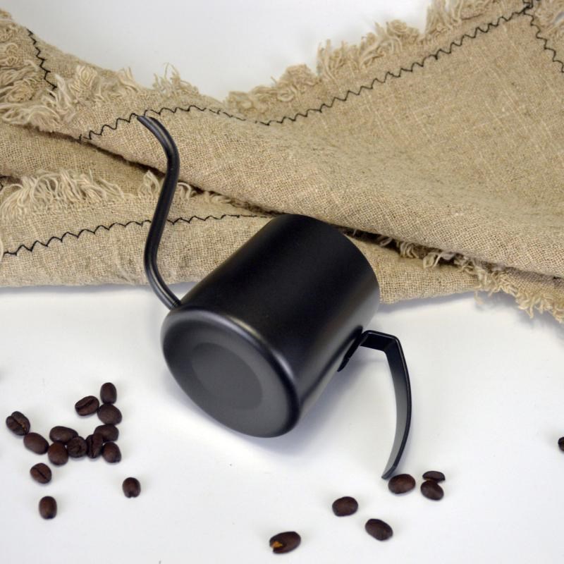 Bình cà phê tay treo tai dài miệng mỏng miệng nhỏ bộ lọc nhỏ giọt gia đình phù hợp với thiết bị inox 304 dày dặn - Cà phê