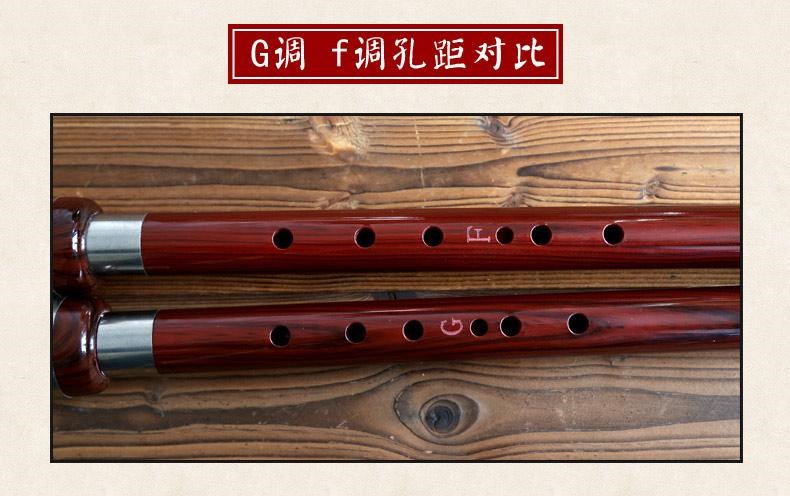 . Bau Musical Instrument Vân Nam Giả gỗ tự nhiên thổi dọc có thể tháo rời Hiệu suất chuyên nghiệp - Nhạc cụ dân tộc