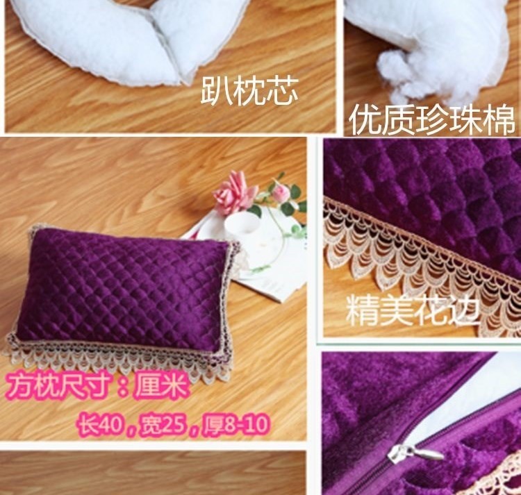 Công nghệ nằm massage gối massage giường gối đệm giường đệm nằm sấp sử dụng vòng tròn mặt xốp gối đầu thẩm mỹ viện - Gối
