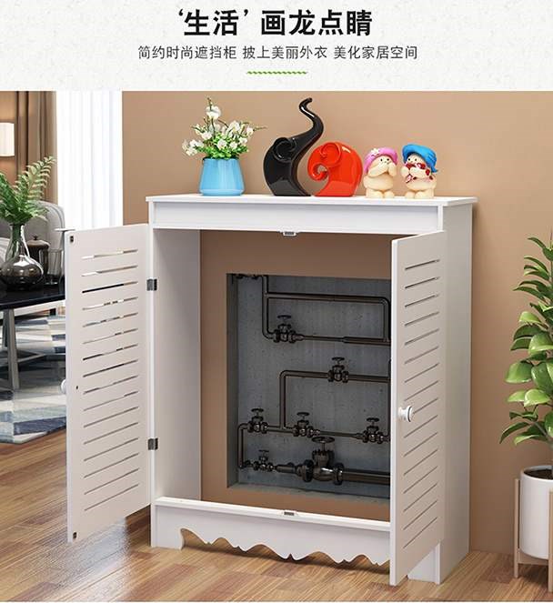 Tủ trú ẩn ngăn cách nước sáng tạo ống chuyển đổi hệ thống sưởi sàn đa chức năng hộp yếu hiện tại trang trí chống thấm nước kiểu cũ nắp tản nhiệt - Cái hộp