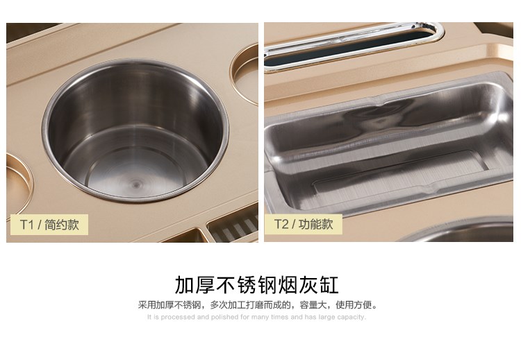 Máy đánh mạt chược, bàn trà, giá trà, phòng đánh cờ và đánh bài, bàn mạt chược inox dày, ngăn đựng gạt tàn bên hông nhỏ đặc biệt. - Các lớp học Mạt chược / Cờ vua / giáo dục