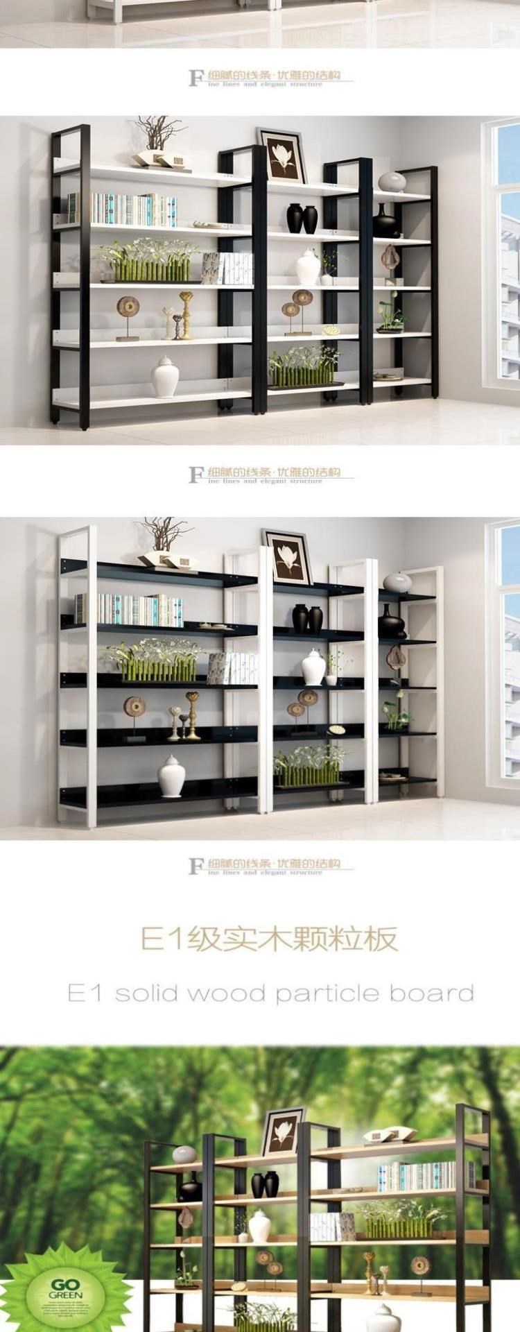 Mặt hàng cửa hàng tùy chỉnh siêu thị kệ trưng bày giá tủ trắng Nakajima kệ trang sức mặt tiền cửa hàng nhà kho bằng gỗ - Kệ / Tủ trưng bày