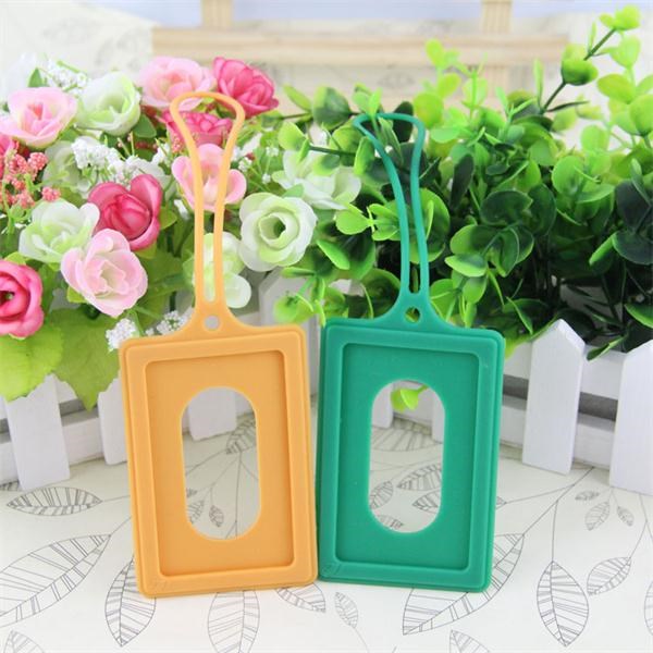 Thẻ điều khiển truy cập bằng silicon sáng tạo Thẻ xe buýt Hộp đựng thẻ tài liệu Thẻ ăn uống Thẻ xe buýt Bộ thẻ giao thông - Hộp đựng thẻ