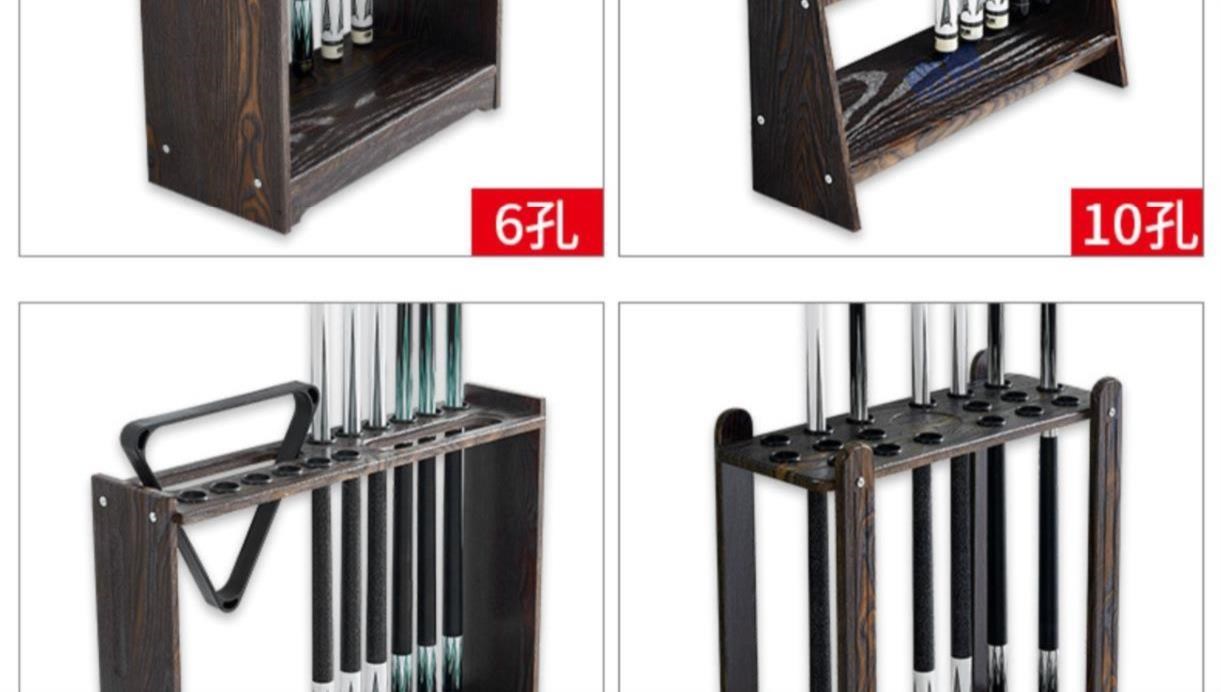 Giá đỡ bàn bida dày 10 lỗ phụ kiện giá đỡ bàn bida trong nhà chuyên dụng giá để hàng thanh giá sàn đứng dọc 1 - Bi-a