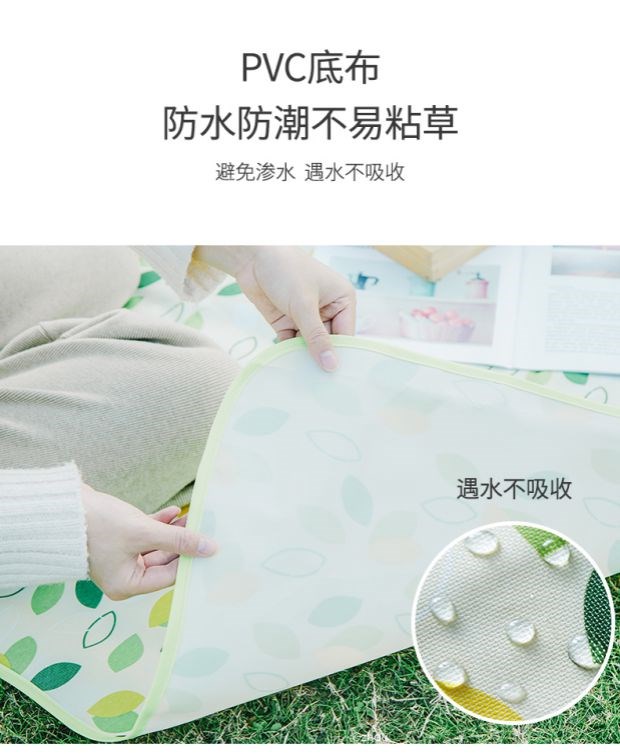 Dày hoạt hình chiếu chống ẩm chiếu dã ngoại chiếu ngủ trưa chiếu lều chiếu cắm trại thảm cỏ bãi biển chiếu trẻ em chăn bò chiếu - Thảm chống ẩm / Mat / Gối