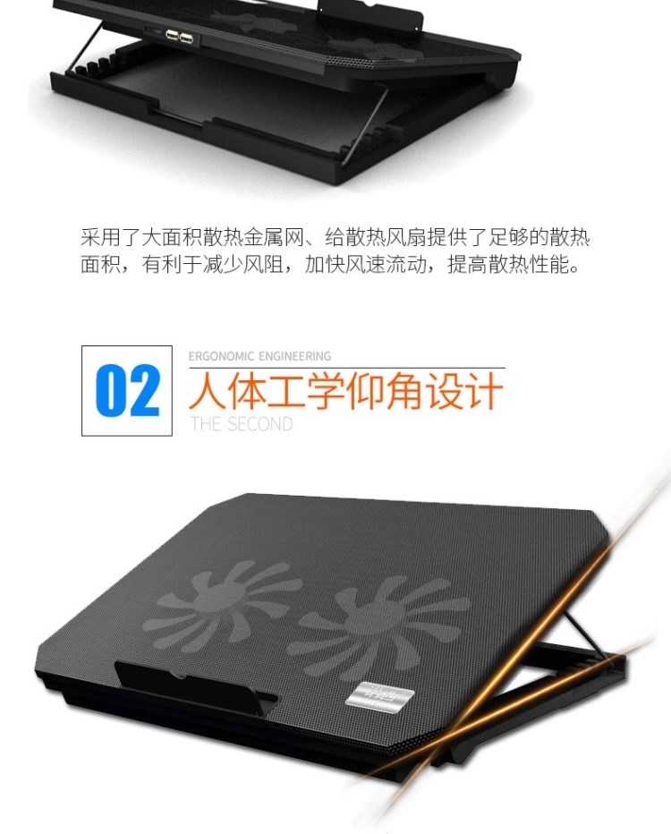 Máy tính xách tay đế tản nhiệt làm mát tạo tác gia dụng phụ kiện làm mát bằng nước làm mát bằng không khí tấm giá đỡ di động nhỏ - Phụ kiện máy tính xách tay