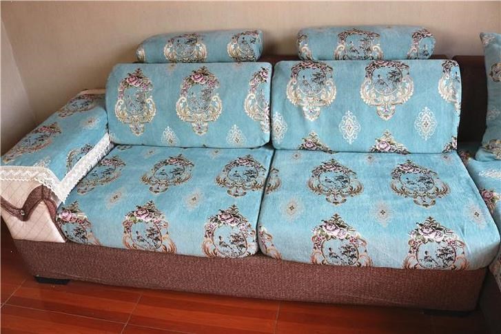 Vỏ bọc đệm sofa Bắc Âu đơn giản hiện đại đa năng bọc vải đơn giản có thể gấp lại bảo vệ vỏ bọc sofa giường đàn hồi - Bảo vệ bụi