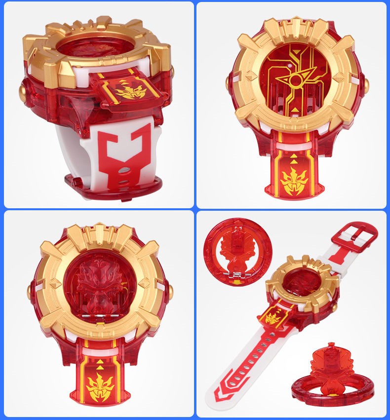 斗龙战士玩具4号角变身器5 升级版斗龙手环全套口哨东方末手环