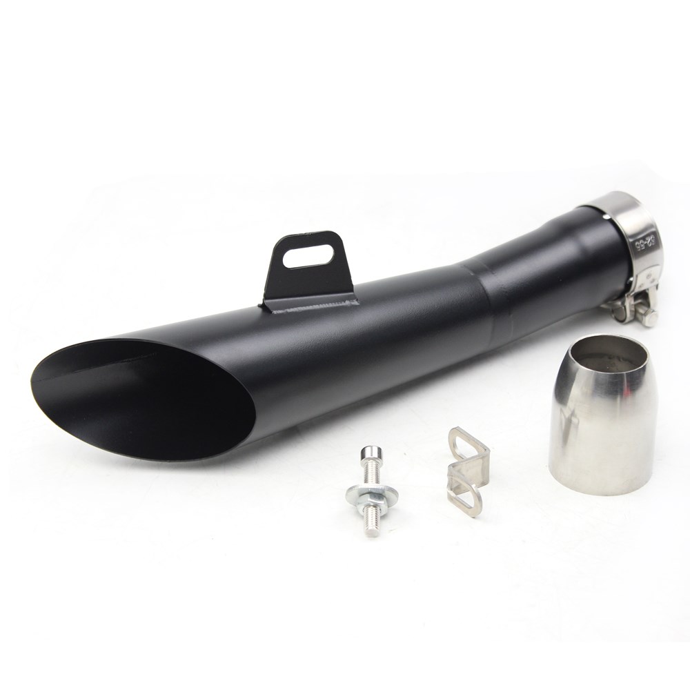 Xe máy sửa đổi ống xả Huanglong 300/600 Benelli phân khối lớn ống khói chiên ống xả đường phố 51MM - Ống xả xe máy