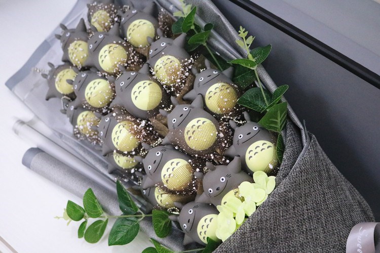 Bạn gái Hộp quà Hộp quà Hộp quà Bó hoa Phim hoạt hình Hộp quà Hộp quà tặng Búp bê Vợ Ngày lễ tình nhân Món quà sáng tạo - Hoa hoạt hình / Hoa sô cô la